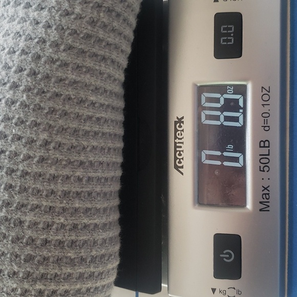 Alter'd State Top Women's Gray Waffle Knit V-Neck Crop Loungewear - Picture 5 of 5